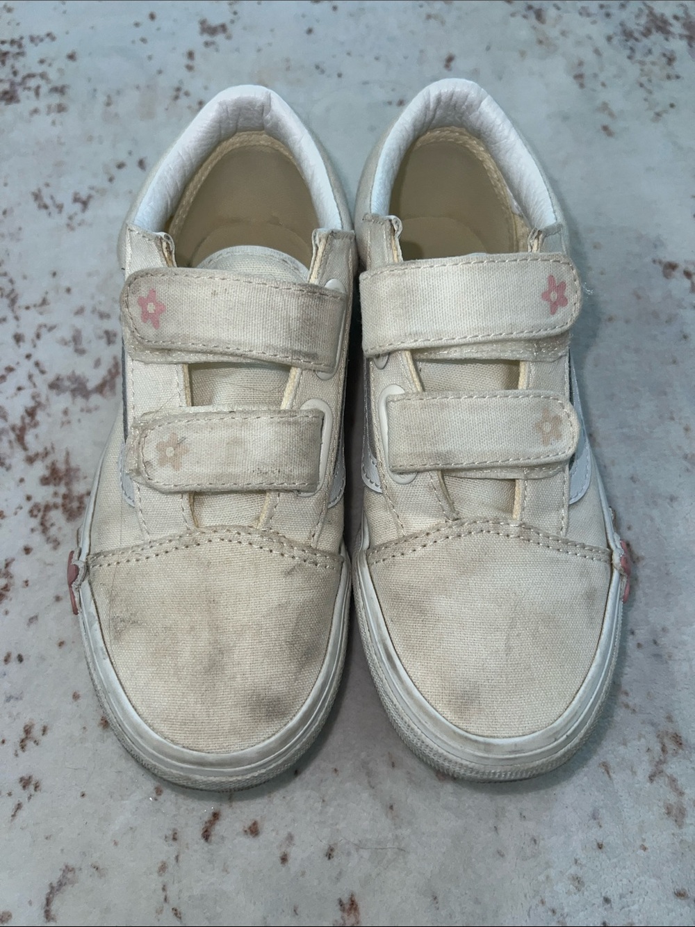Girls Velcro vans
